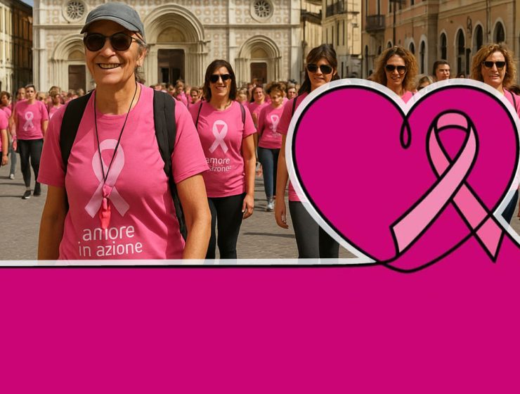 Camminata solidale per senologia oncologica