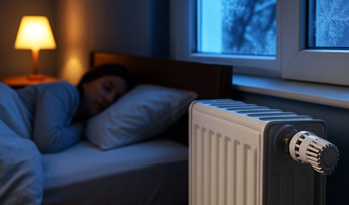 Spegnere i termosifoni di notte