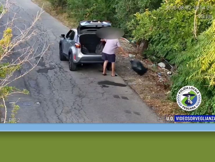 Sanzione sui rifiuti a Pescara