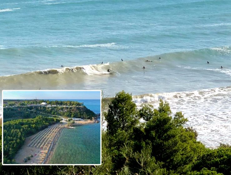 L’onda di Vignola, unico vero surf spot di Vasto: un patrimonio naturale raro e riconosciuto dalla comunità internazionale.