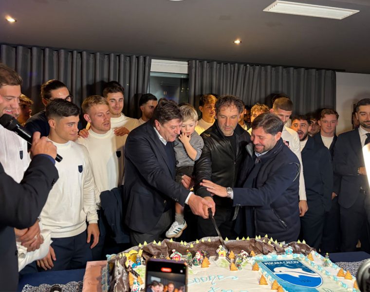 Festa Natale Pescara Calcio