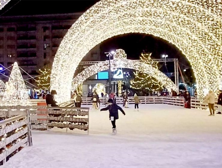 Natale accessibile on ice
