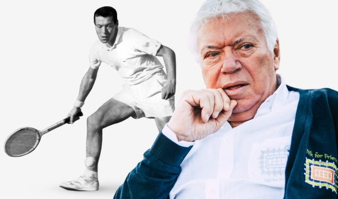 Nicola Pietrangeli icona tennis