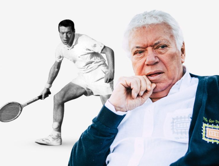 Nicola Pietrangeli icona tennis