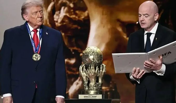Premio pace FIFA Trump