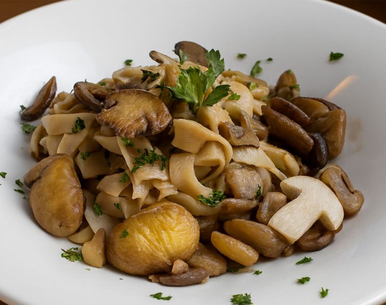 sagne funghi porcini castagne