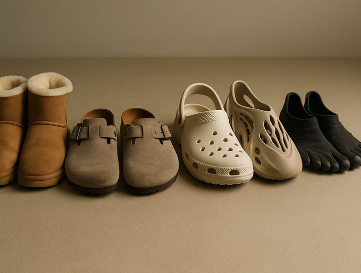 Scarpe strane di moda