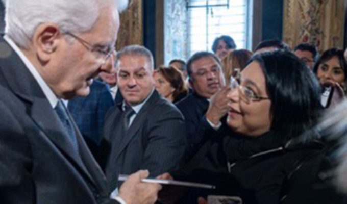 Giulia Di Rocco al Quirinale