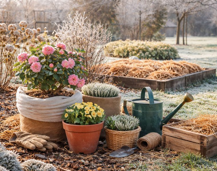 giardinaggio invernale e piante sane