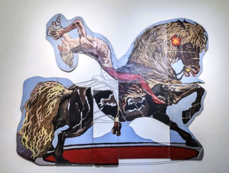 Zanardi equestre Andrea Pazienza