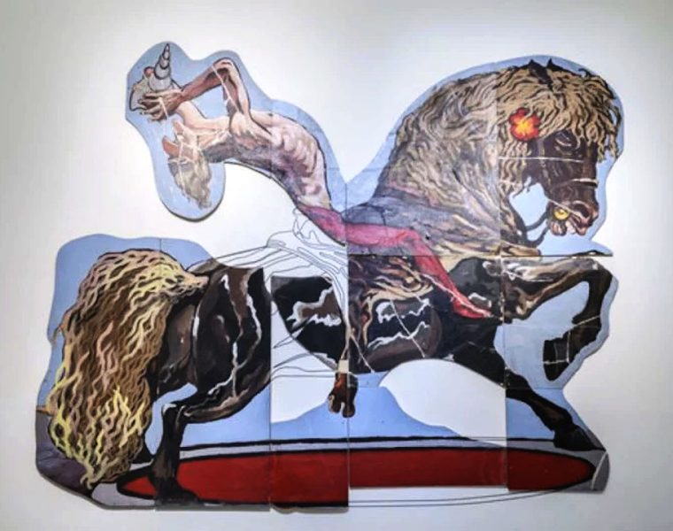 Zanardi equestre Andrea Pazienza