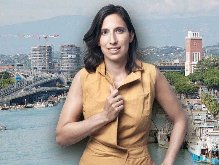 Elly Schlein a Pescara