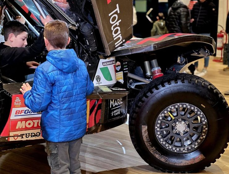 Totani e Monnalisa Dakar L’Aquila