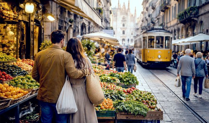 vita quotidiana in Italia 2026 tra persone e città italiane
