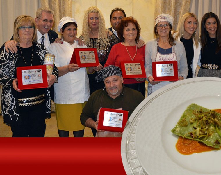 Campionato cucina casalinghe Collecorvino premiazione vincitori finale nazionale