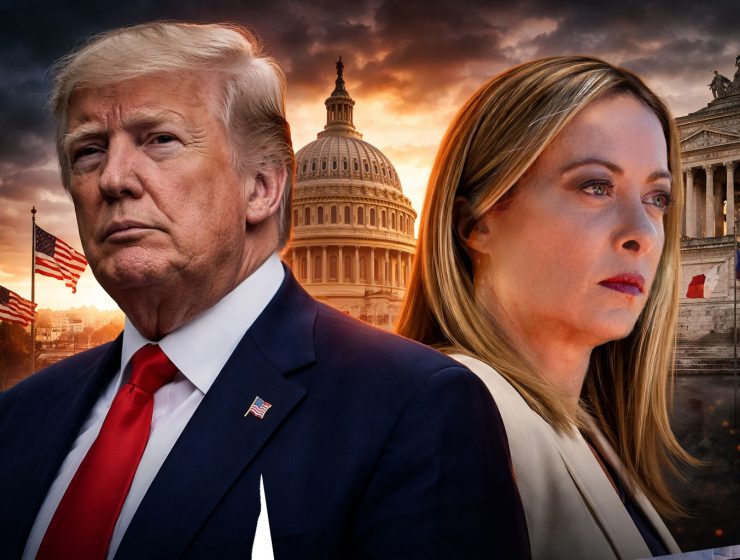 illusionismo Trump metamorfosi Meloni