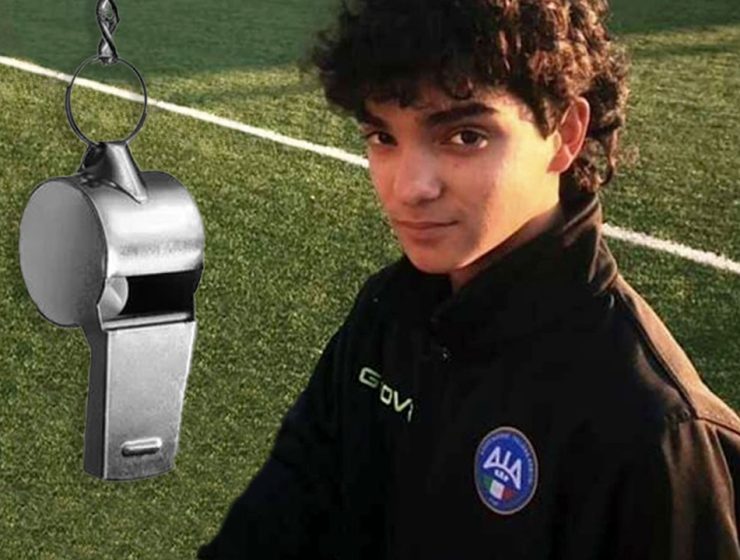 arbitro più giovane d’Italia