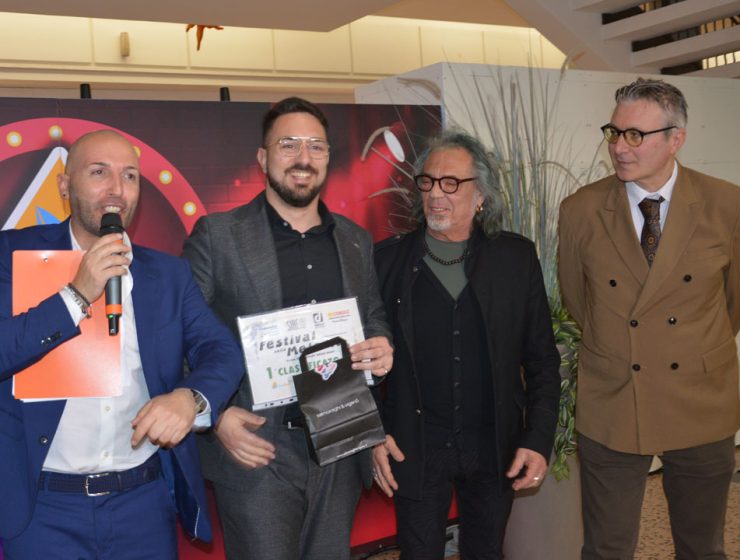 Emanuele Remigio premiato al Festival della Melodia Montesilvano al Porto Allegro