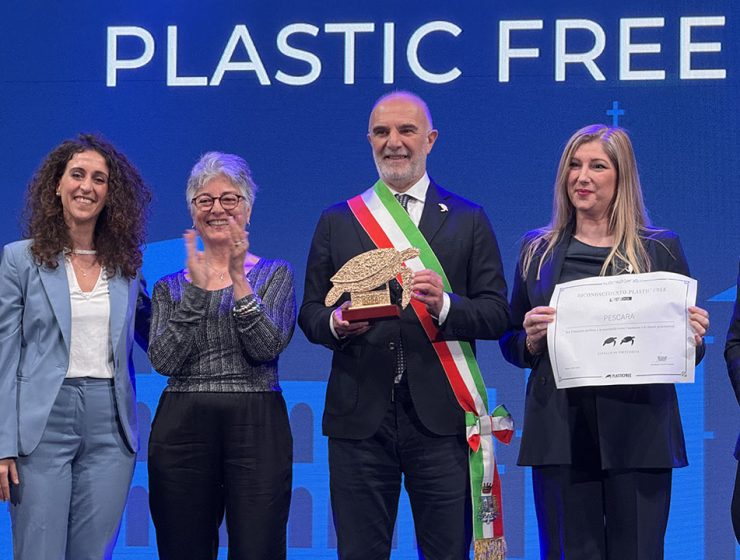 Pescara premiata Plastic Free