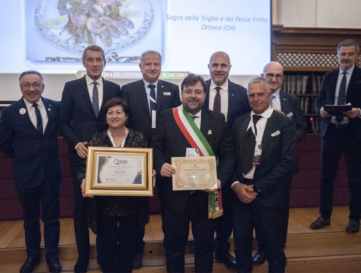 Premiazione sagre premiate Abruzzo Pro Loco Villa San Nicola Ortona