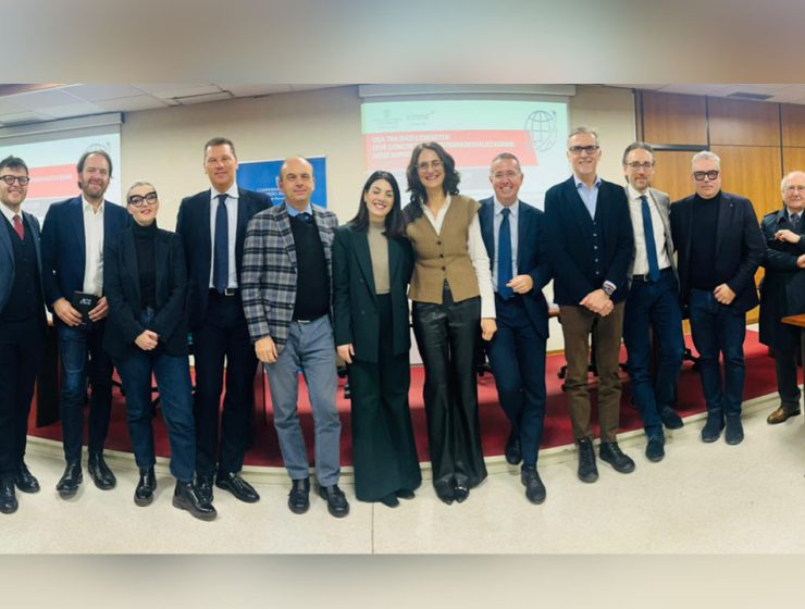 Imprese abruzzesi e relatori dell’incontro sul mercato USA promosso da Confindustria Abruzzo Medio Adriatico a Pescara