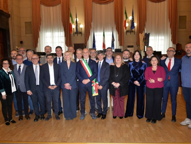 Masci rieletto sindaco Pescara con i consiglieri neoeletti