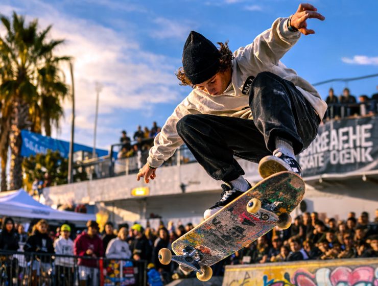 Winter League skateboarding Montesilvano