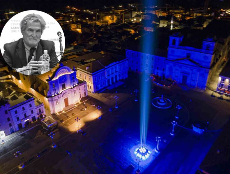 6 aprile L’Aquila memoria con fiaccolata e luce blu in Piazza Duomo