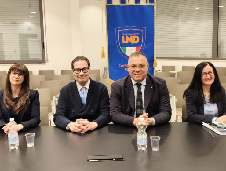 Abruzzo protagonista nelle elezioni FIGC: rappresentanti LND durante l’assemblea regionale