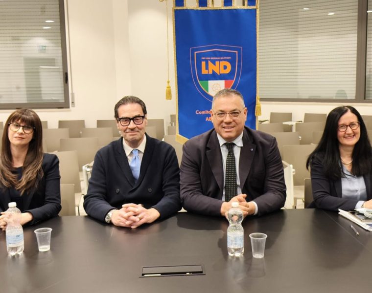 Abruzzo protagonista nelle elezioni FIGC: rappresentanti LND durante l’assemblea regionale