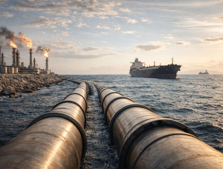 Declino consenso energia globale tra crisi geopolitica e rotte petrolifere nel Mediterraneo