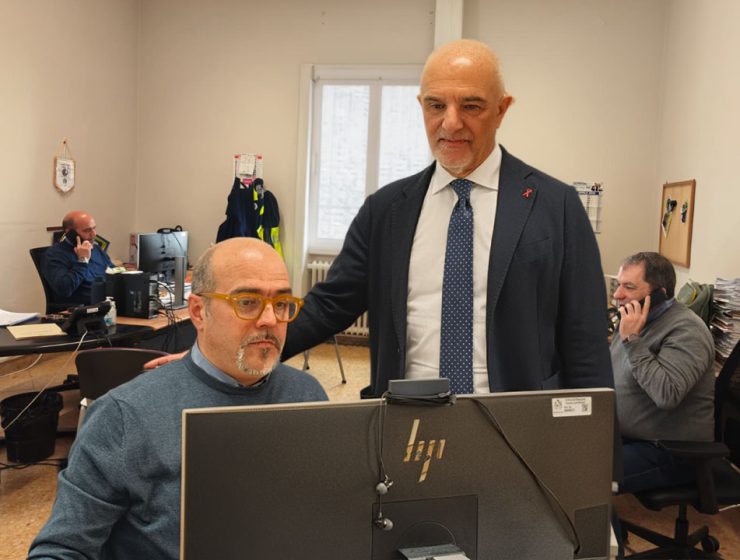 sindaco Carlo Masci Coc Pescara emergenza acqua gestione operativa