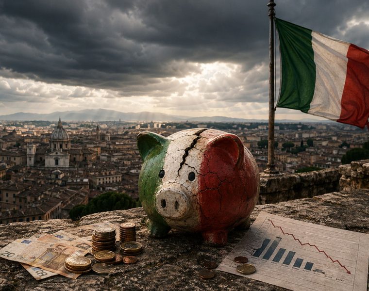 Italia tra deficit e crescita zero