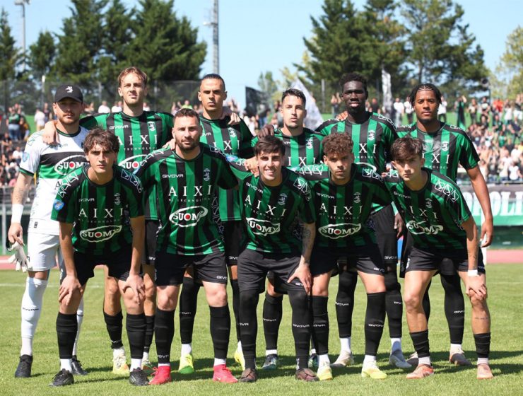Formazione Chieti derby vittoria salvezza squadra neroverde Angelini