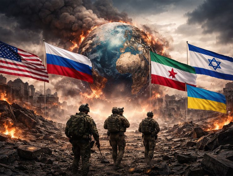 disordine mondiale 2026 bivio scenario guerra globale città distrutta