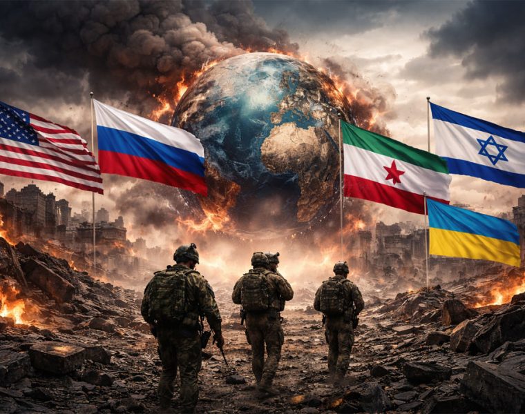 disordine mondiale 2026 bivio scenario guerra globale città distrutta