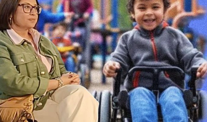 bambino su sedia a rotelle durante evento inclusione bambini Spoltore L’Assessore all’Istruzione