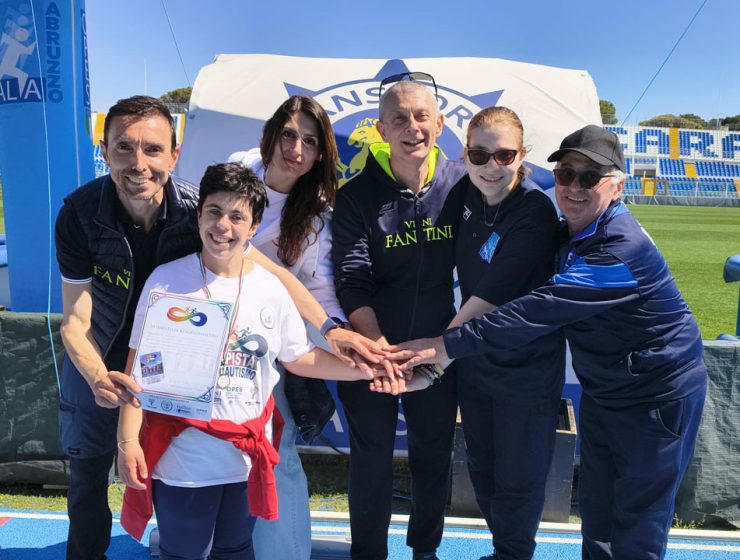 In pista autismo Pescara studenti con attestato allo stadio
