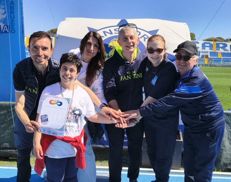 In pista autismo Pescara studenti con attestato allo stadio