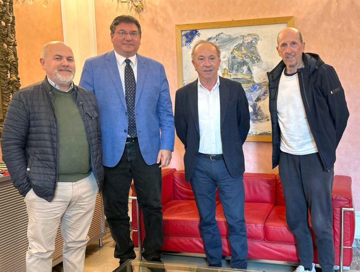 viabilità verso il Blockhaus Giro 2026 incontro Provincia Pescara