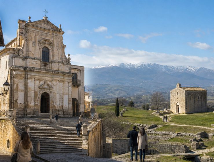 Chiese Aperte in Abruzzo tra la chiesa di San Francesco al Corso e il paesaggio di Peltuinum