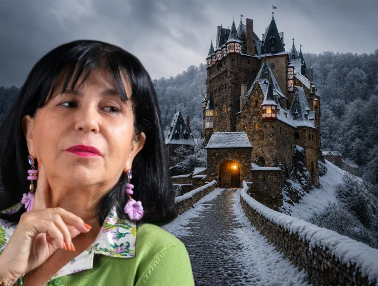 Enigma al Burg Eltz di Antonella Polenta, thriller ambientato in un castello gotico innevato