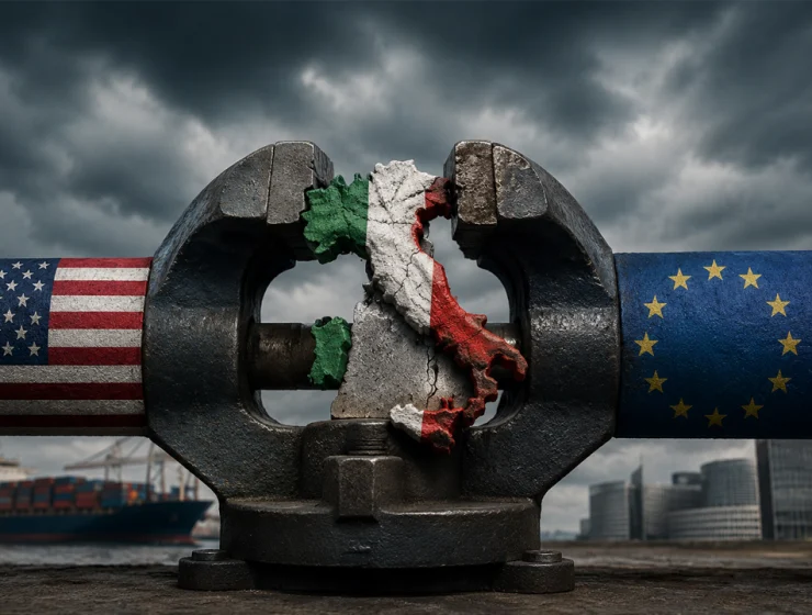 Italia nella tenaglia globale tra Stati Uniti e Unione Europea