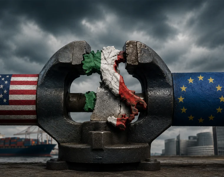 Italia nella tenaglia globale tra Stati Uniti e Unione Europea