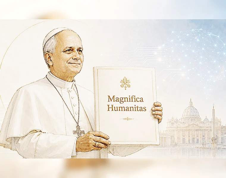 Papa Leone XIV con l’enciclica Magnifica Humanitas sull’intelligenza artificiale