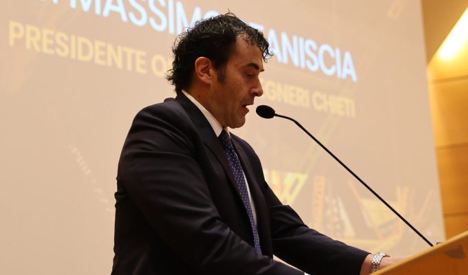 Massimo Staniscia interviene all’evento dell’Ordine degli Ingegneri di Chieti al Campus Universitario