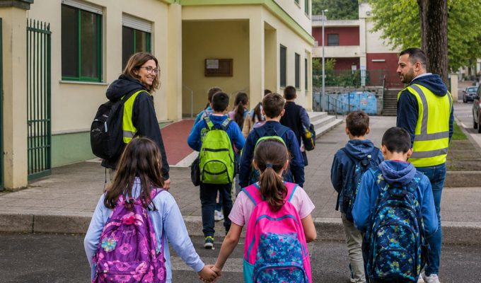 Pedibus scuola Colle Pineta