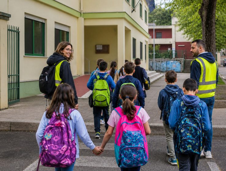 Pedibus scuola Colle Pineta