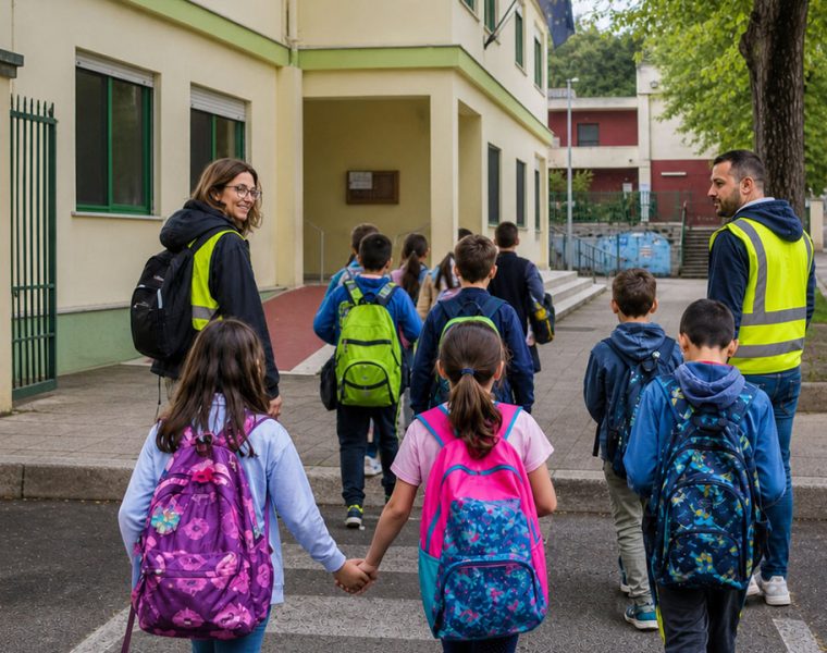 Pedibus scuola Colle Pineta