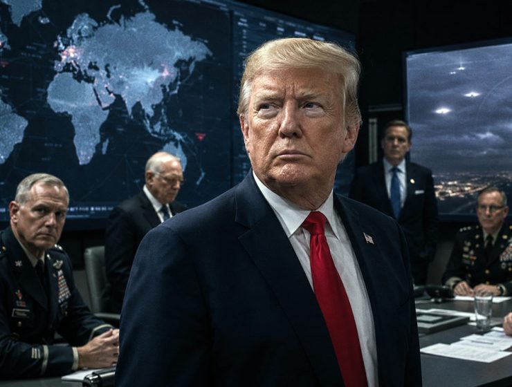 Trump la Nato e la distrazione aliena